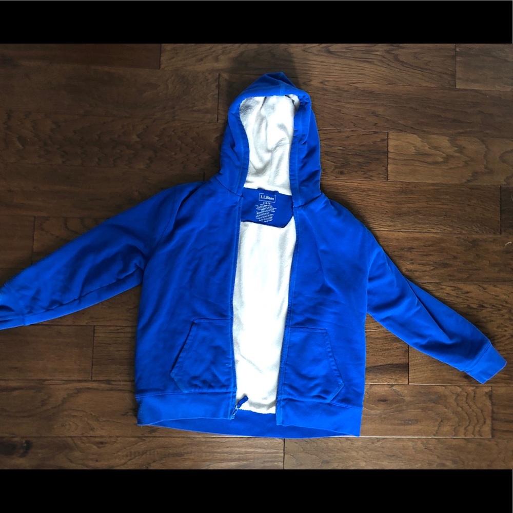 Blue kids LL Bean jacket